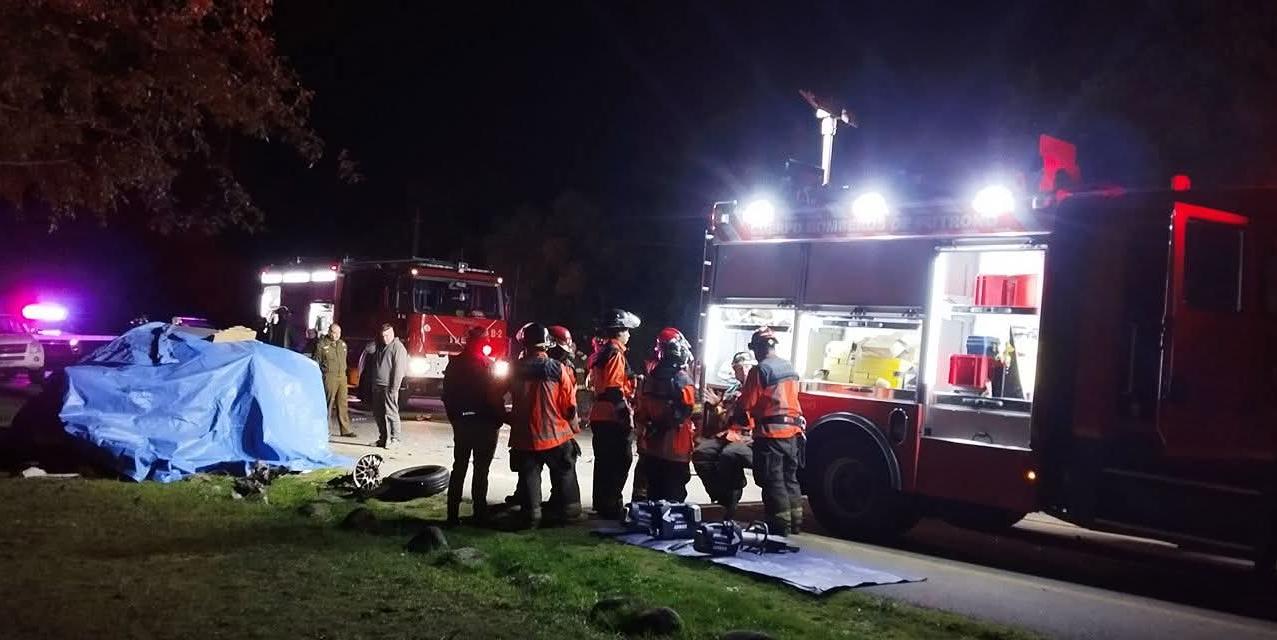Conductor ebrio quedó preso por fatal colisión que dejó dos muertos y menores graves en Futrono