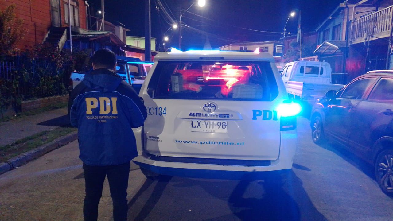 Detienen a hombre que estaría implicado en balacera que dejó a joven gravemente herido en Valdivia