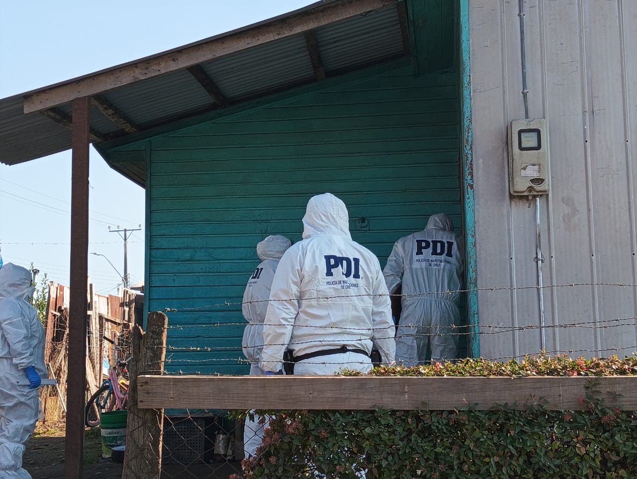 PDI investiga presunto parricidio ocurrido en San José de la Mariquina