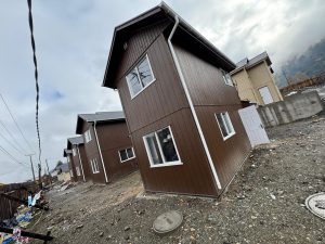 Avanzan obras de conjunto habitacional en Neltume: Proyecto “El Volcán” alcanza un 57% de ejecución