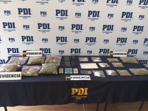 Desbaratan puntos de microtráfico en Río Bueno: Cuatro detenidos y más de $5 millones en droga incautada