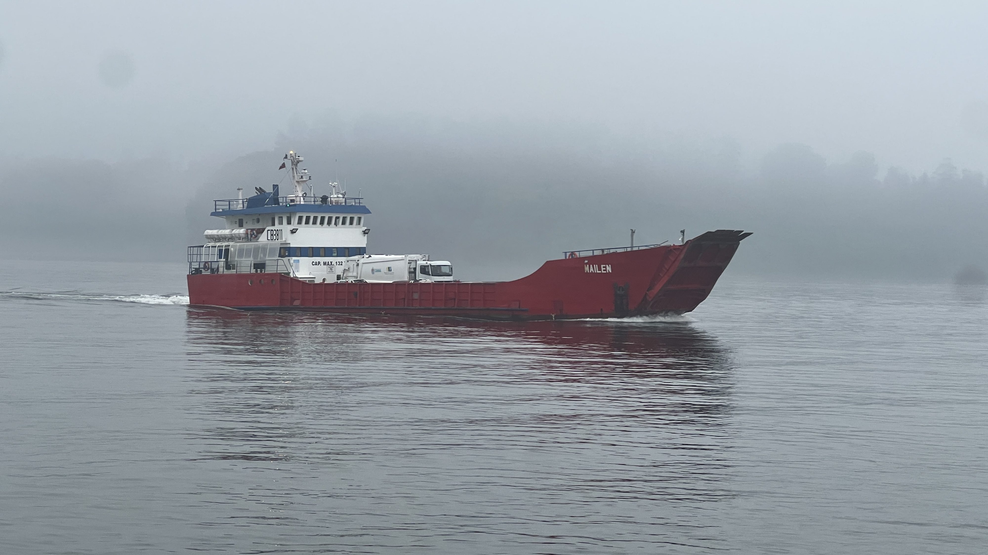Anuncian cierre de puerto y restricciones en conectividad marítima entre Niebla y Corral por sistema frontal