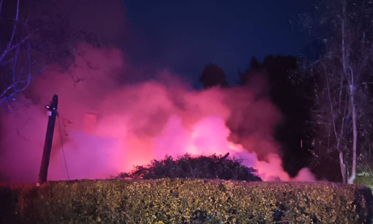 Adulto mayor muere en incendio que destruyó una vivienda en Los Lagos