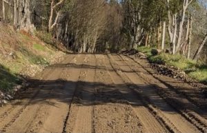 Paillaco: Inician conservación de ruta en La Lumamahuida tras gestión de vecinos