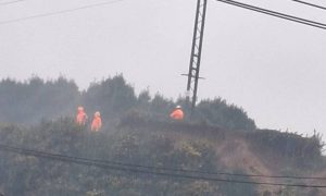 Descartan riesgo de colapso en torre de transmisión de Villa Simón Bolívar en Valdivia
