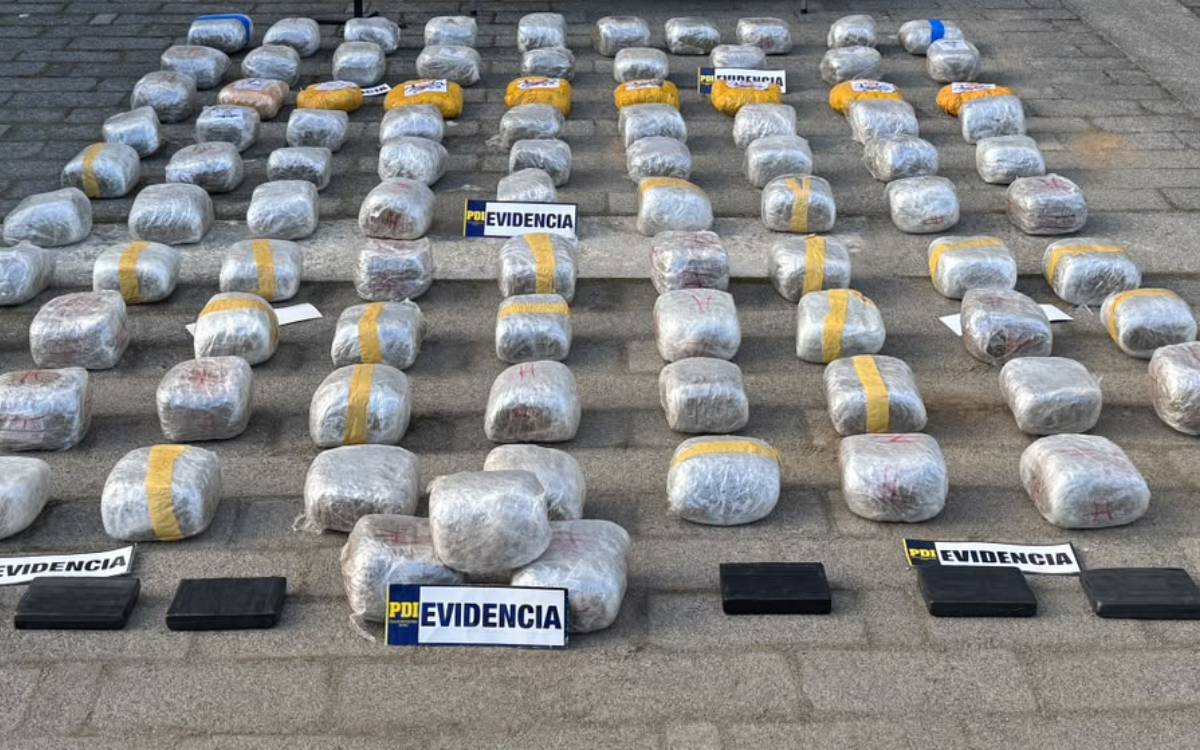 Incautan más de 150 kilos de droga y detiene a 12 personas en Los Ríos