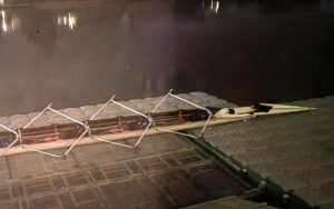 Dañaron botes y los lanzaron al río: Ataque paraliza a club de remo de Valdivia