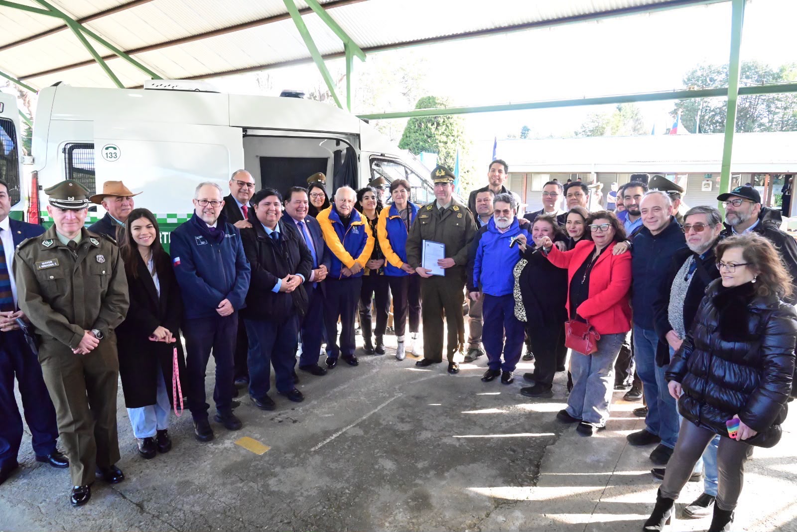 Valdivia suma dos nuevos cuarteles móviles para reforzar la seguridad en Guacamayo y Las Ánimas
