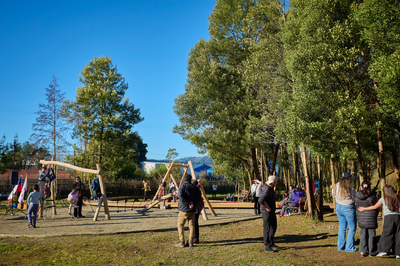 Inauguran nuevo Parque Silo de Collico tras recuperación de espacio abandonado en Valdivia