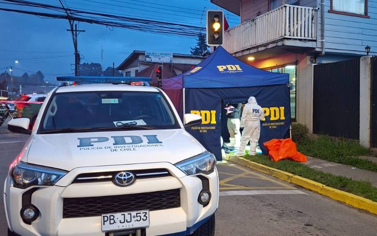 Hombre de 40 años muere tras ser apuñalado en la comuna de Los Lagos