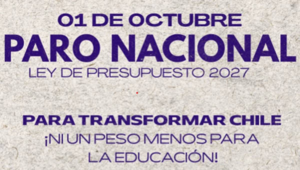 Paro nacional tendrá marcha en Valdivia: ANEF, estudiantes y trabajadores se movilizarán este jueves