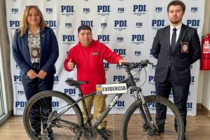 Recuperan bicicleta de “Carlitos Run” tras robo en pleno centro de Valdivia