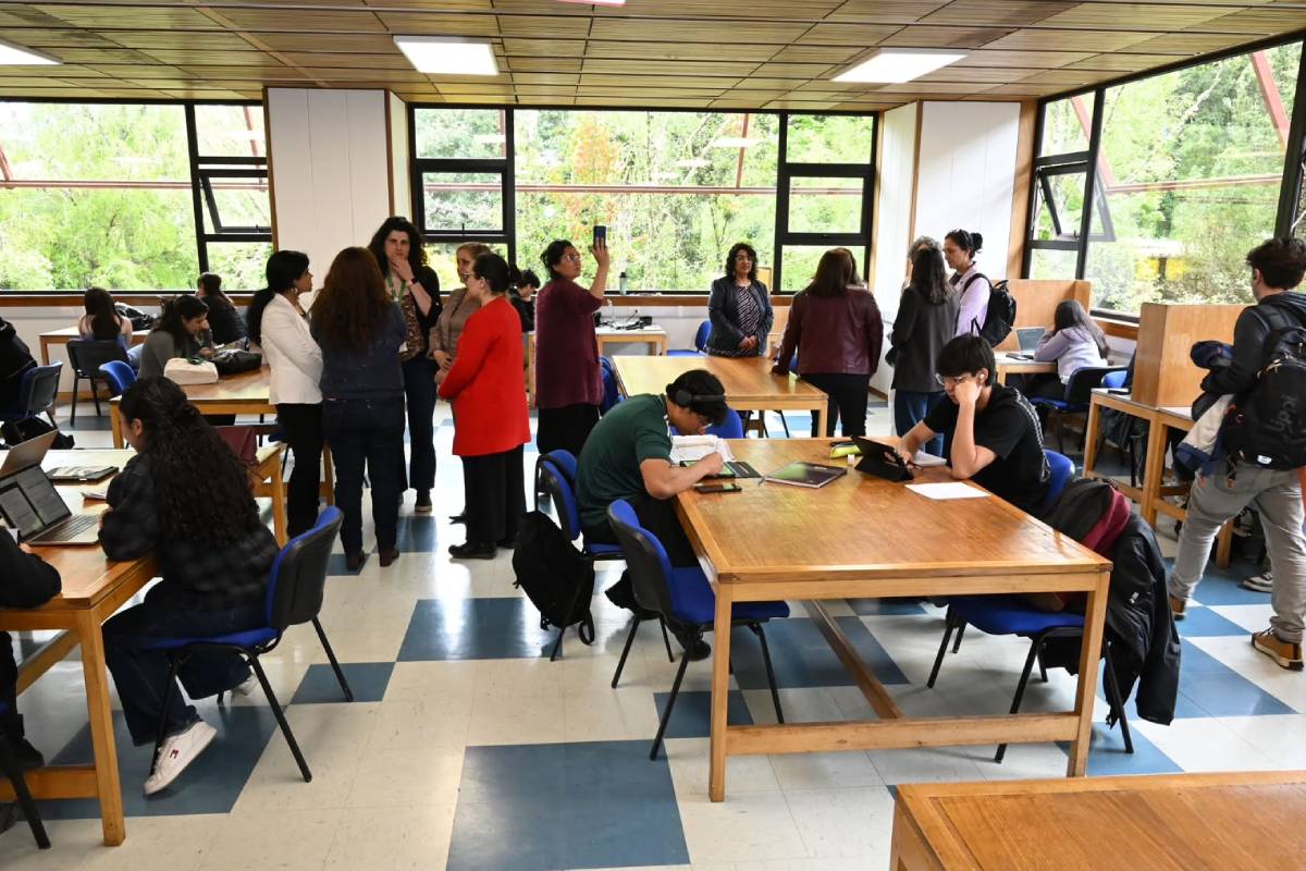 Ventanas termopanel, climatización y nuevo mobiliario: UACh invirtió $50 millones para renovar su biblioteca