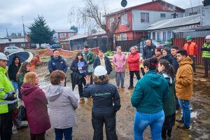 Obras de áreas verdes en barrio Libertad superan el 35% de avance en Valdivia