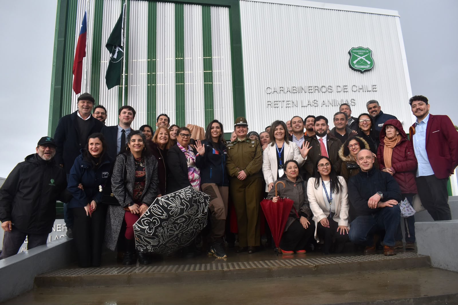 Tras 27 años de espera: Las Ánimas ya cuenta con nuevo retén de Carabineros en Valdivia